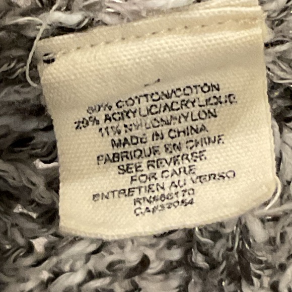 Anthropologie MOTH Tern Tail Cardigan Grey Marbled Sweater.. - Picture 8 of 8